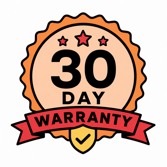 30 Day Warranty